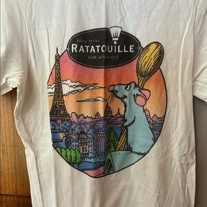 Disney White Ratatouille Tee - Short Sleeve